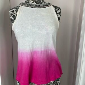 Free People pink ombré swing top size medium.